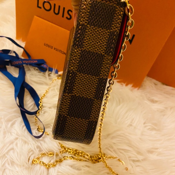 SOLD!!!!! Louis Vuitton Felicie Ebene pochette bag - Picture 7 of 15